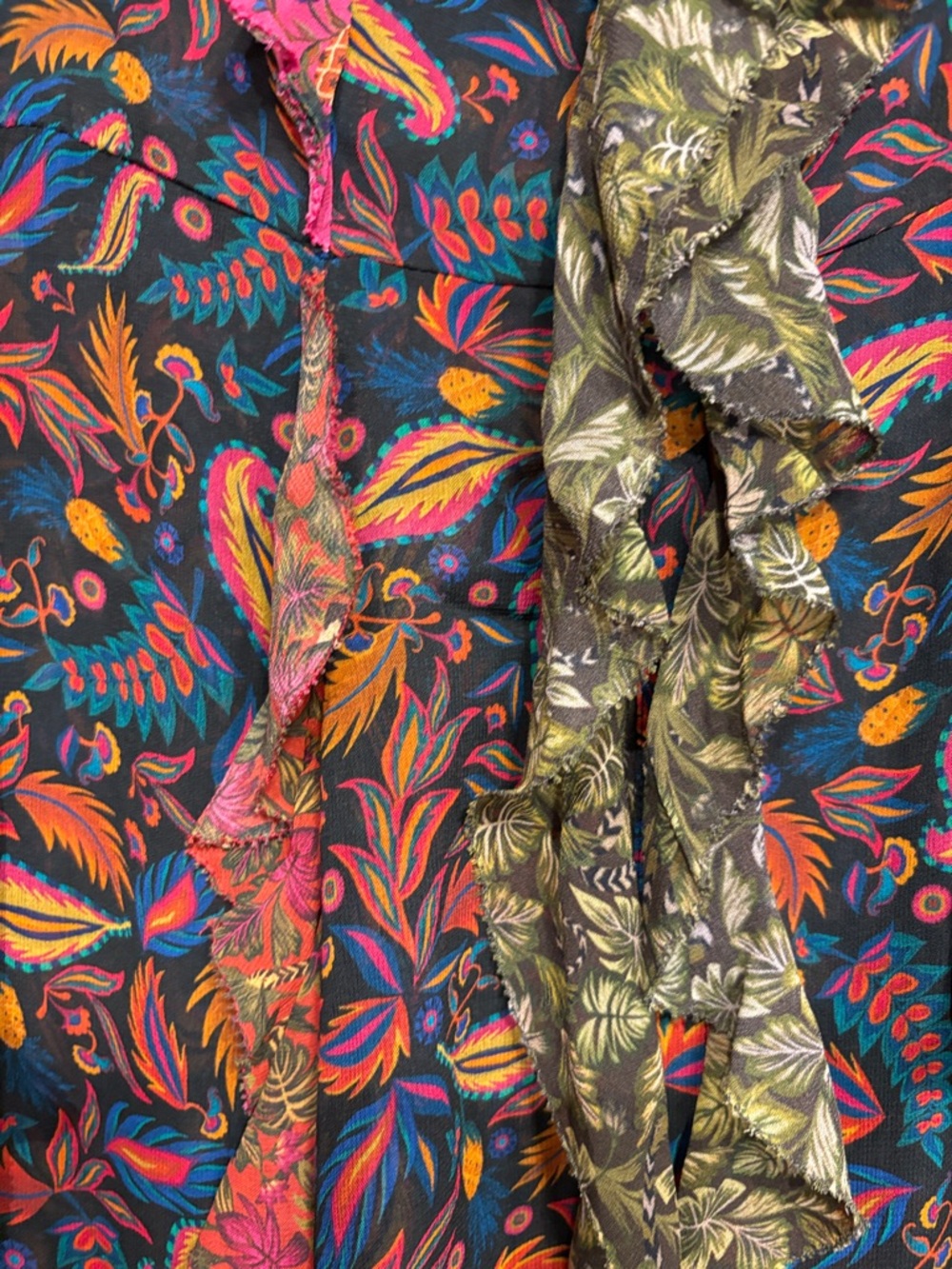 FARM Rio Mixed Mini Prints Midi Dress - Picture 6 of 6